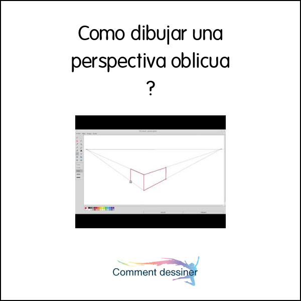 Como dibujar una perspectiva oblicua